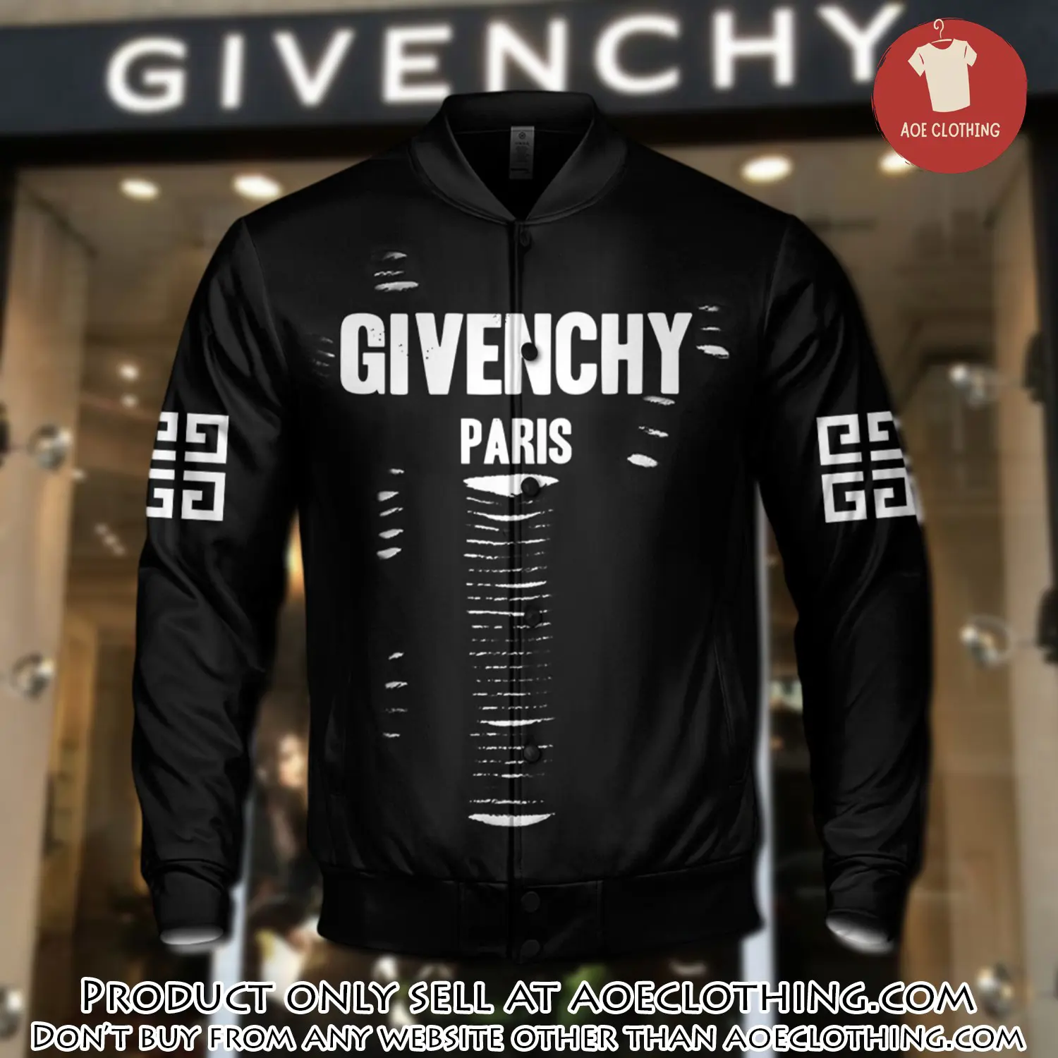 Luxury givenchy varsity premium baseball jacket bjv1049 aoe2137556
